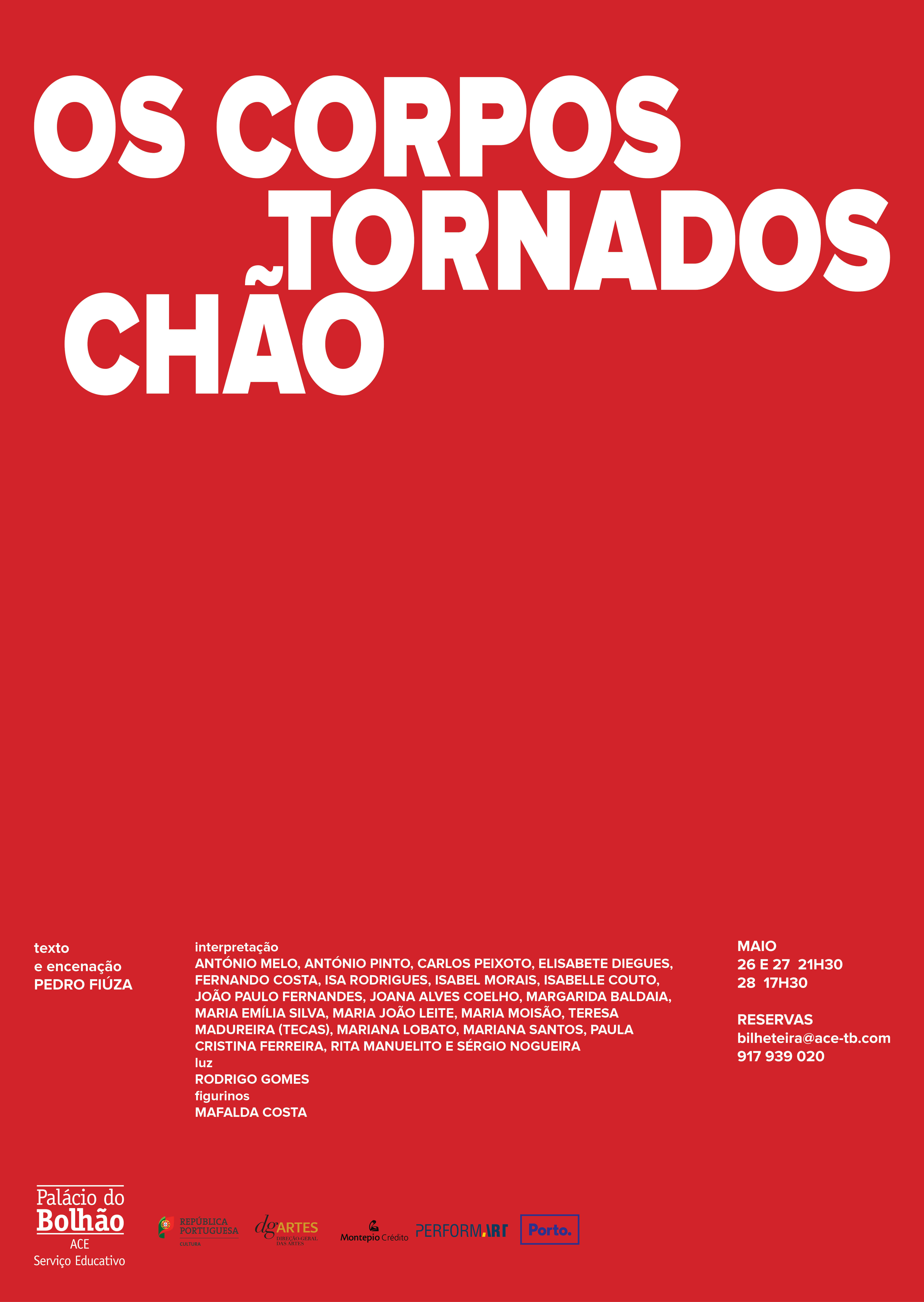 Os Corpos Tornados Chão